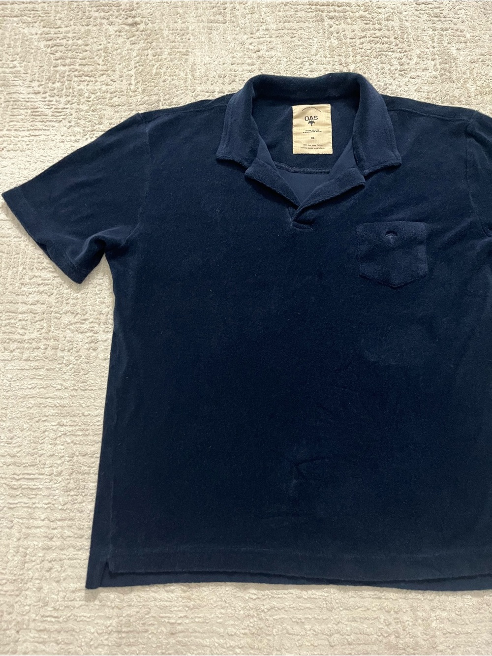 OAS Soft Terry Cotton Polo